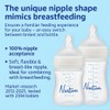 NURTIVA Baby Bottle Set for Newborns - 2 BPA-Free Feeding