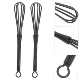 WOONEKY 5pcs Hair Dye Stir Stick Plastic Whisk Small Whisks for Cooking Small Plastic Whisks Easy Whisk Hair Dye Tools Small Whisk Mini Whisk Color Whisks for Hair Salon re-usable