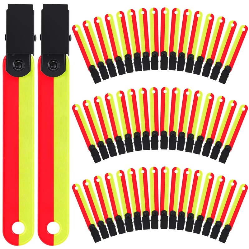 Copkim 24/48/72/96/120 Pcs Trail Markers for Hunting Reflective Trail Markers