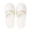 Daido Gold Square Slippers, Approx. 9.3 - 9.8 inches (23.5