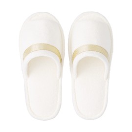 Daido Gold Square Slippers, Approx. 9.3 - 9.8 inches (23.5 - 25 cm), Made in Japan