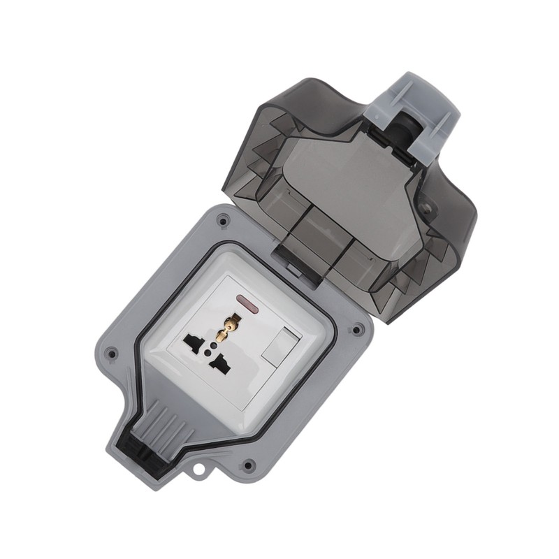 Outdoor IP66 Waterproof Socket Box 16A Weatherproof Outdoor Switch Socket