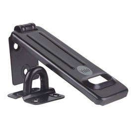 Yale - Y135B/120/BK- 120 mm Stahl Hasp - sichere Tore - Sicherheitsschuppen - hoher Schutz