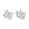 Amy & Annette Sterling Silver Love Knot Stud Earrings -