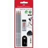 Faber-Castell 217079 Pencil Set GRIP 2001 Exam Set with 3