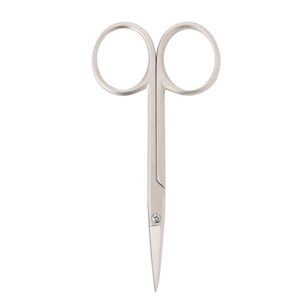 Muji Steel Eyebrow Scissors, 9 cm Length