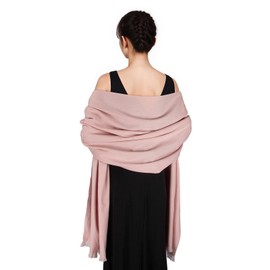 Ladies Scarf Pink Scarfs for Women Pashmina Shawls and Wraps for Wedding Winter