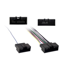 Metra 70-5524 Wiring Harness for Ford Fiesta 2011-Up, Power for 4 Speakers, Black