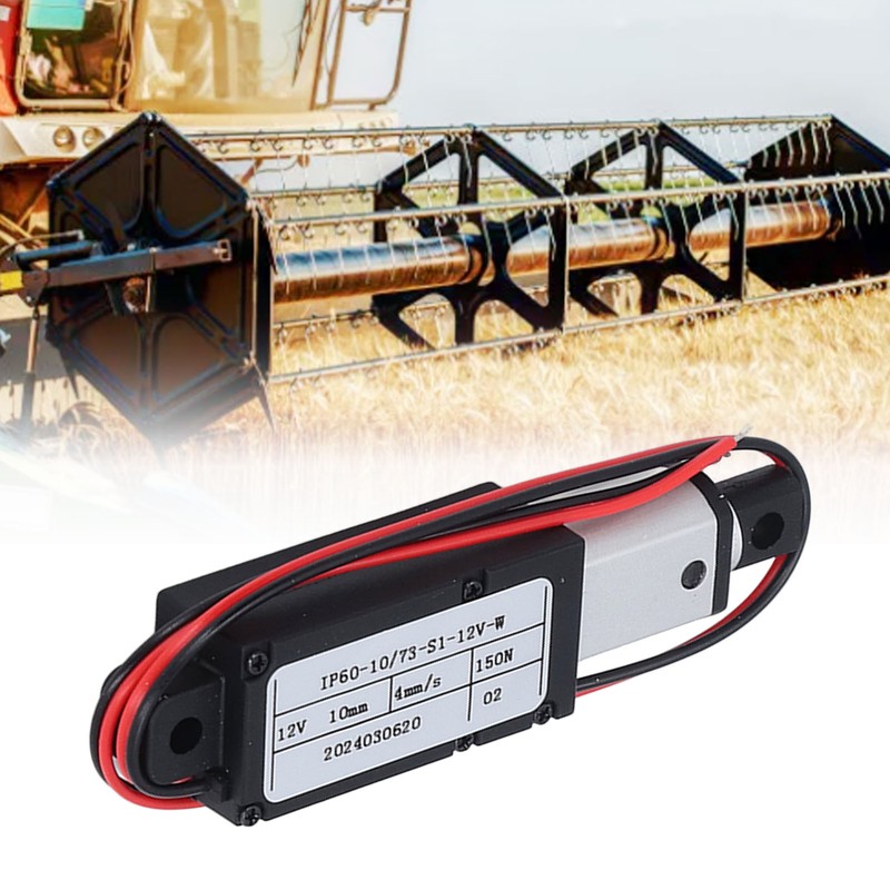 Electric Micro Linear Actuator 150N Thrust Stroke 10mm Automatic Tongue