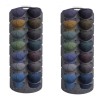 Deluxe 2x Organizador Almacenamiento Gorras Sombreros 14 Espacios