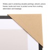sourcing map Adjustable Cardboard Corner Protector, Cardboard Edges Protector 10x10x1.7cm