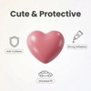5 Pack Car Stickers Heart Metal Auto Exterior Adhesive Badges