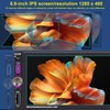 6.9" Single DIN Car Radio with Wireless Apple CarPlay, Car