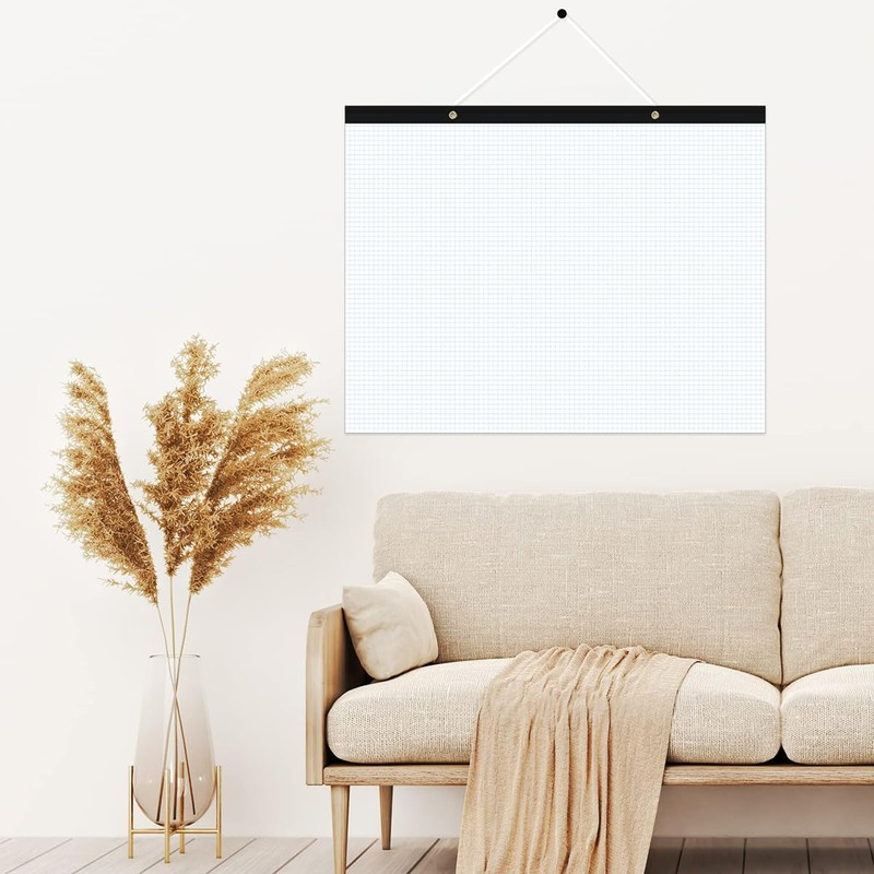 (2-Pack) Large Engineering Graph Paper Pad - 22" x 17"