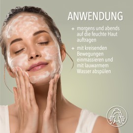 Sensitive Foam Cleanser 150 ml • Cleansing Foam with Mild Surfactants • Sulphate Free • Sage & Balm Extract