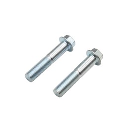 M12 Hex Head Flange Bolt 25 30 40 45 50 60 70 80 90 x 1.25 Pitch, Class 8.8 Zinc (M12-1.25 x 60)