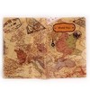 Gifts UK® World Map Passport Cover Travel ID Holder Wallet