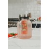 Infusion Pro Glass Fruit Infuser Water Pitcher, Heat Resistant for