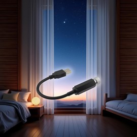 Mini Led Star Projector Night Light, Violet Blue Interior Car Lights, Adjustable USB Night Light, Romantic Auto Roof Ceiling Lamp for Bedroom, Car, Ceiling and Party Decoration