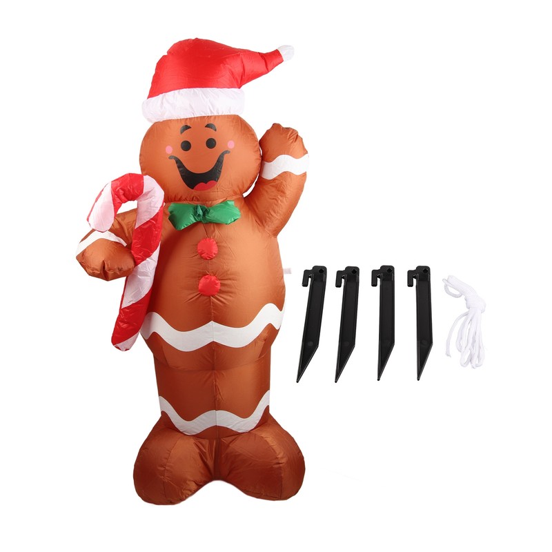 Gingerbread Man Aerated Model Christmas Inflatable Old Man Snowman