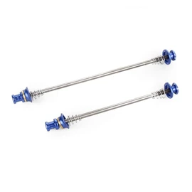 Bicycle Quick Release Lever MTB Mountain Bike Accessories Cycling Tools Quick Release Bolt Lever Axle Set 100/135 mm, 1 Pair Bicycle Wheel Hub Front and Rear Skewers Clip Anti-Theft