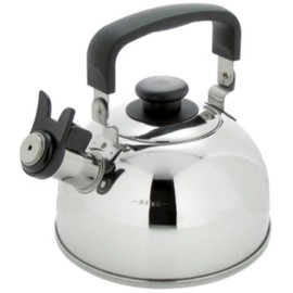 Maruyama NJT-15HK Nagi La Rocca Whistling Kettle, 3.5 gal (1.5 L), Induction Compatible, Gas Stove, Stainless Steel, Water Heater, Made in Japan