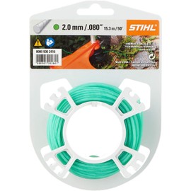 Stihl 9302416 Round and Quiet Roller 1.6 mm .065 Inches m Mowing Lines Green