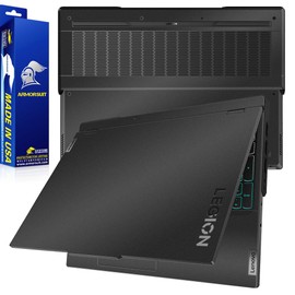 ArmorSuit MilitaryShield Matte Black Metallic Skin Vinyl Wrap for Lenovo Legion Pro 7 / 7i (Gen 8, 16 Inch)