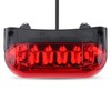 48V Electric Bicycle Bike Brake LED Light Rear Tail Warning