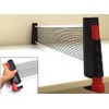 RitaPro Shop® Telescopic Table Tennis Net Black Portable Portable Compact