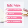 Buqoo Bling Rhinestone Staples Remover, Crystal Staple Puller Cute Glitter