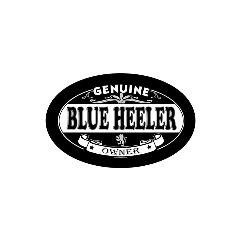 CafePress Blue Heeler Oval Sticker Oval Car Bumper Sticker