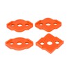 4 Pcs Radius Jig Router Template ABS Wear Resistant Woodworking