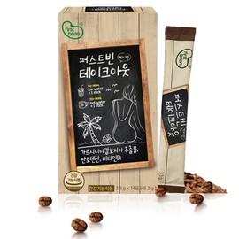 Hanmi First Bean Takeout Coffee Flavor 14p, 46.2g, 1 piece / 한미양행 퍼스트빈 테이크아웃 커피맛 14p, 46.2g, 1개