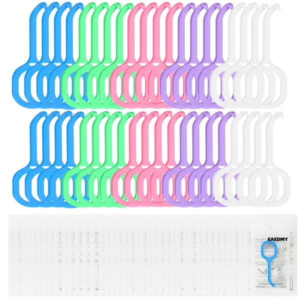 EAEDMY 40PCS Individually Wrapped Clear Aligner Removal Tool for Invisible