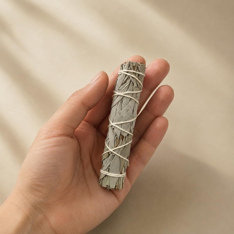 VIE Slimline White Sage Smudge Sticks, Pack of 2, Natural