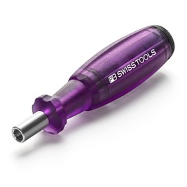 PB SWISS TOOLS 6464.PURPLE Multicraft C6 Driver Bit Set of 8 Interchangeable Screwdriver Insider Purple