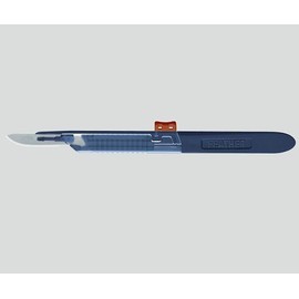 Feather Safe Shield Scalpel NO10 1 Box of 10 No. 10
