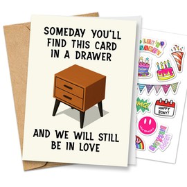 FALIMITLESS Funny Birthday Card & Gifts for Husband Boyfriend Him, Happy Anniversary Card & Gifts, Valentine Day, Wedding