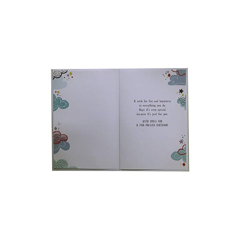 Great Granddaughter 6th Age 6 Today Unicorn Happy Birthday Card