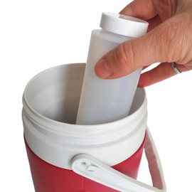 myColdCup Ice Stick - Large (8oz) for Wide Mouth Water Bottles, Beverage Dispensers, Water Jugs, Growlers - BPA-Free (Set of 4)