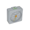 BRAUN/Brown Analog Alarm Table Clock Gray BC02XG, gray