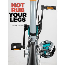 ROCKBROS Bike Frame Pouch Triangle Bike Pouch - Waterproof Small Bicycle Accessories for Boys Girls Men Women