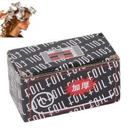 1 Rollo de Láminas Emergentes, Láminas Desechables de Papel de Aluminio de Estaño, Papel de Aluminio para Peluquería, Accesorio de Herramienta de Peinado de Papel de Teñido