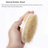 Dry Brushing Body Brush Set of 2, Dry Skin Exfoliating