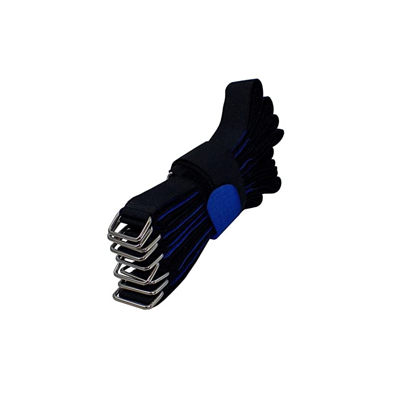 Lumonic 10 x Velcro Ties 600 x 38 mm Crossed