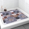 Shower Mat Non-Slip 60x60cm Safety Bath Mat Comfort Soft with