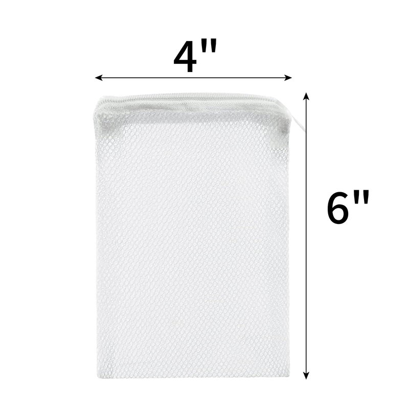 LLTGMV 10 Pcs Aquarium Filter Media Bags - Reusable Mesh