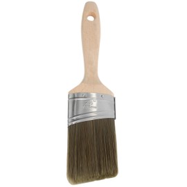 Richard 80733 Oval Angled Paint Brush with Wood Handle, 21/2"