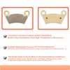 Sintered Front Rear Brake Pads for Polaris Ranger 800, Ranger